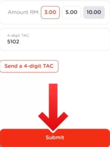 Cara Share Kredit Tune Talk melalui Apl Tune Talk 7